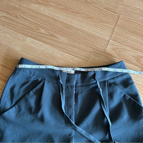 Wilfred Aritzia Dark Gray Blue Allant Pants Women’s 6 - Picture 6 of 9